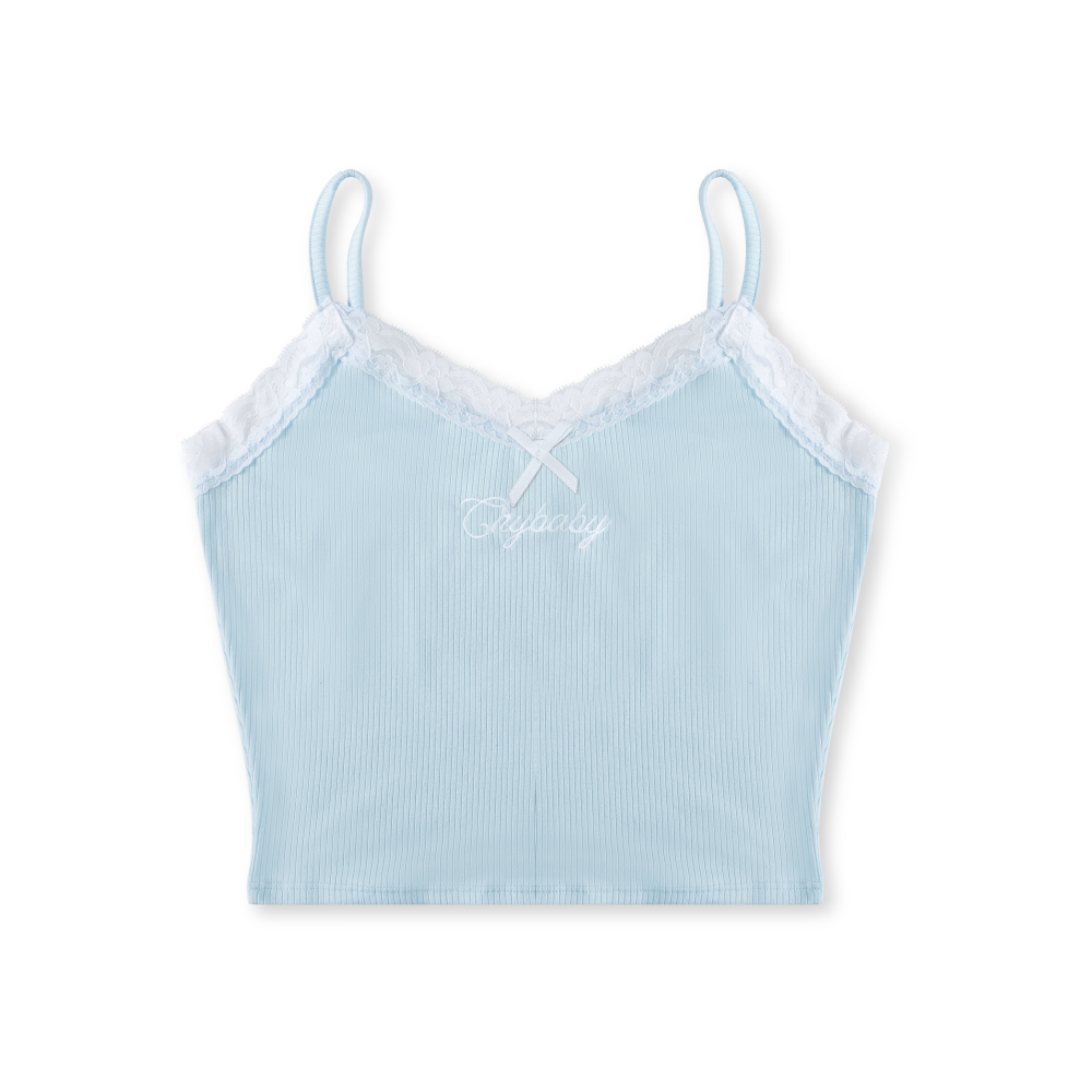 トップス moose's petit ribbon cami front ribbon cami tops – BUNNY APARTMENT